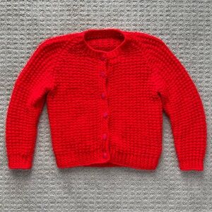Vintage hand knitted sweater
